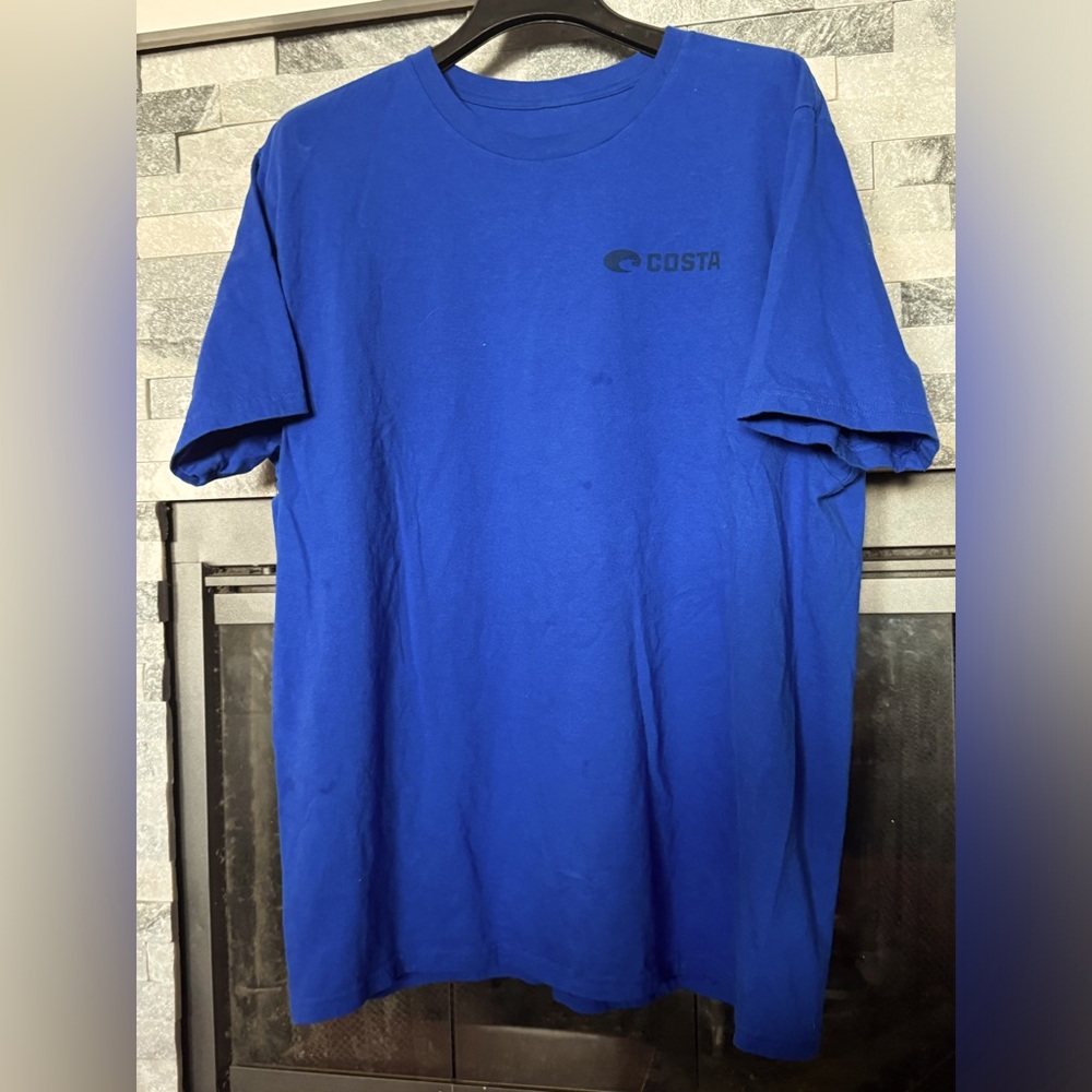 Costa Brand Men’s XL Royal Blue T-shirt